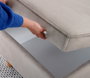 Atelier Del Sofa Puf de Algodón Marrón con Almacenamiento